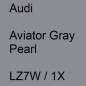 Preview: Audi, Aviator Gray Pearl, LZ7W / 1X.